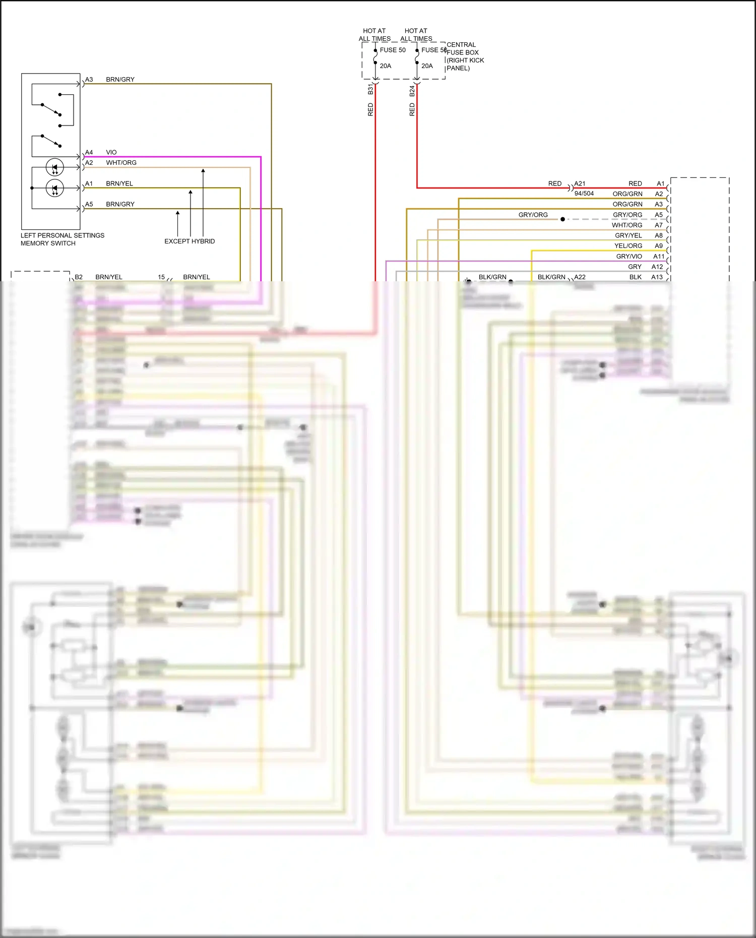 Wiring diagram computer data lines system for Volvo XC90 II facelift (2019-2024) (5 of 67)