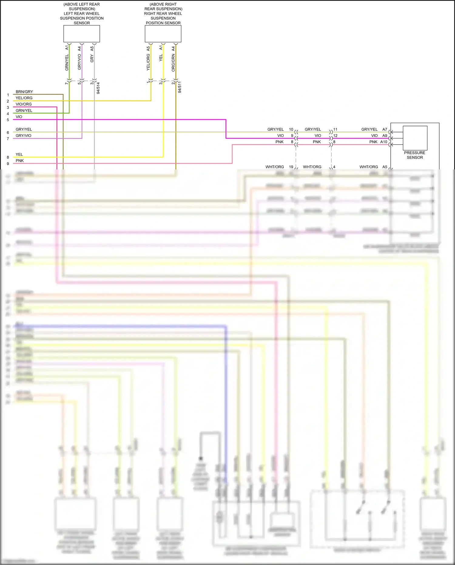 Wiring diagram temperature sensor for Volvo XC90 II facelift (2019-2024) (1 of 1)