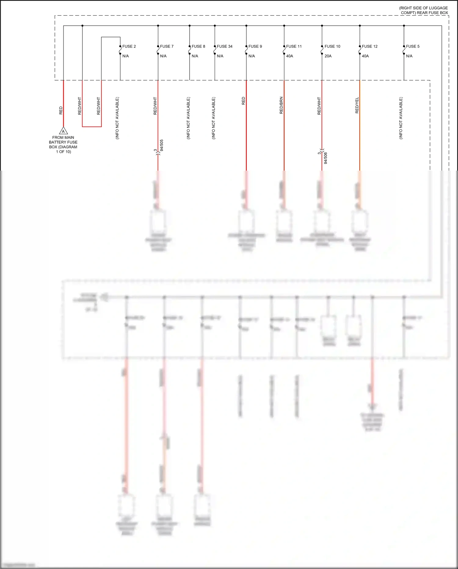 Wiring diagram trailer module for Volvo XC90 II facelift (2019-2024) (4 of 5)