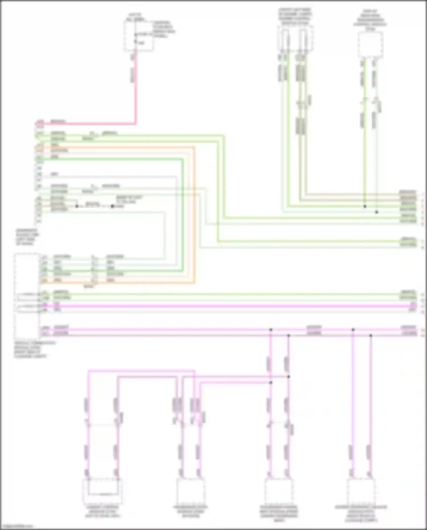 XC90 Volvo II (2014-2019): Computer data lines circuit, hybrid (1 of 4)