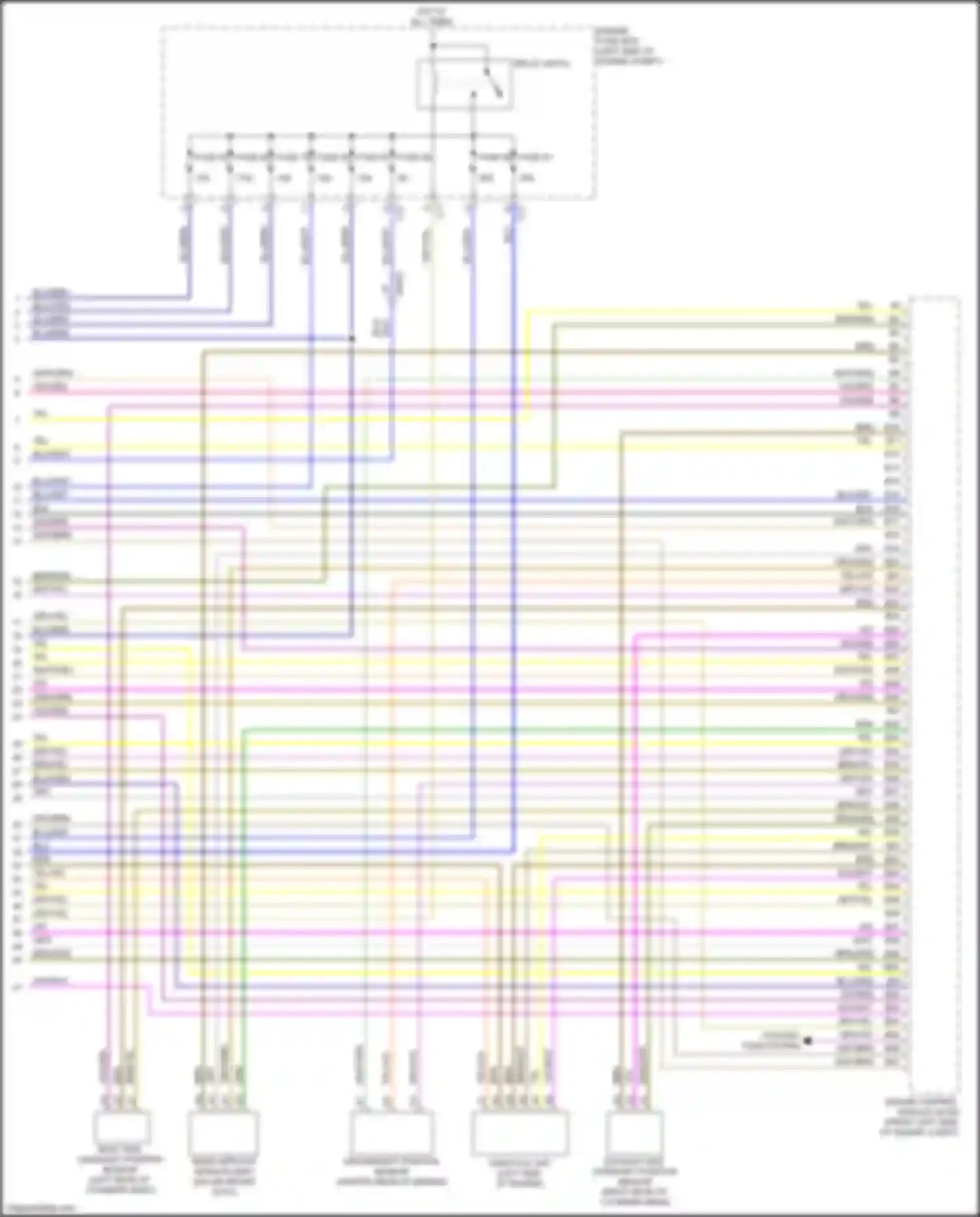 XC90 Volvo II (2014-2019): Wiring diagram engine performance 2.0l turbo hybrid (9 of 9)