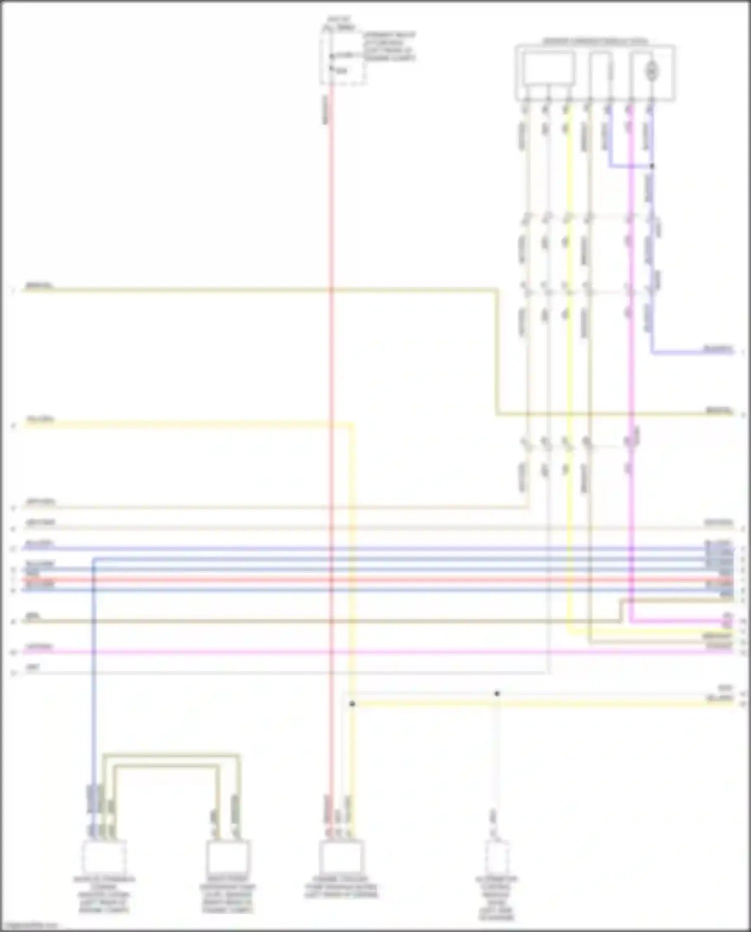 XC90 Volvo II (2014-2019): Wiring diagram engine performance 2.0l turbo (2 of 6)