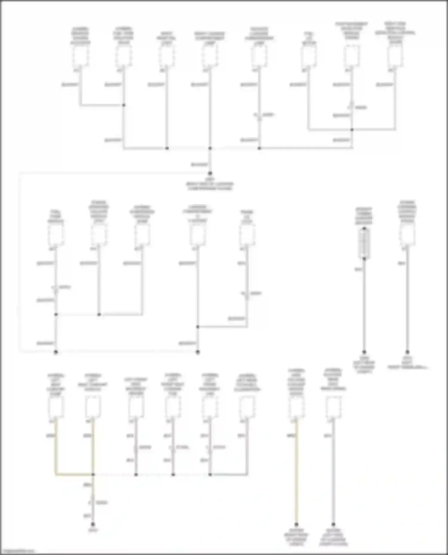 XC90 Volvo II (2014-2019): Ground distribution circuit (4 of 6)