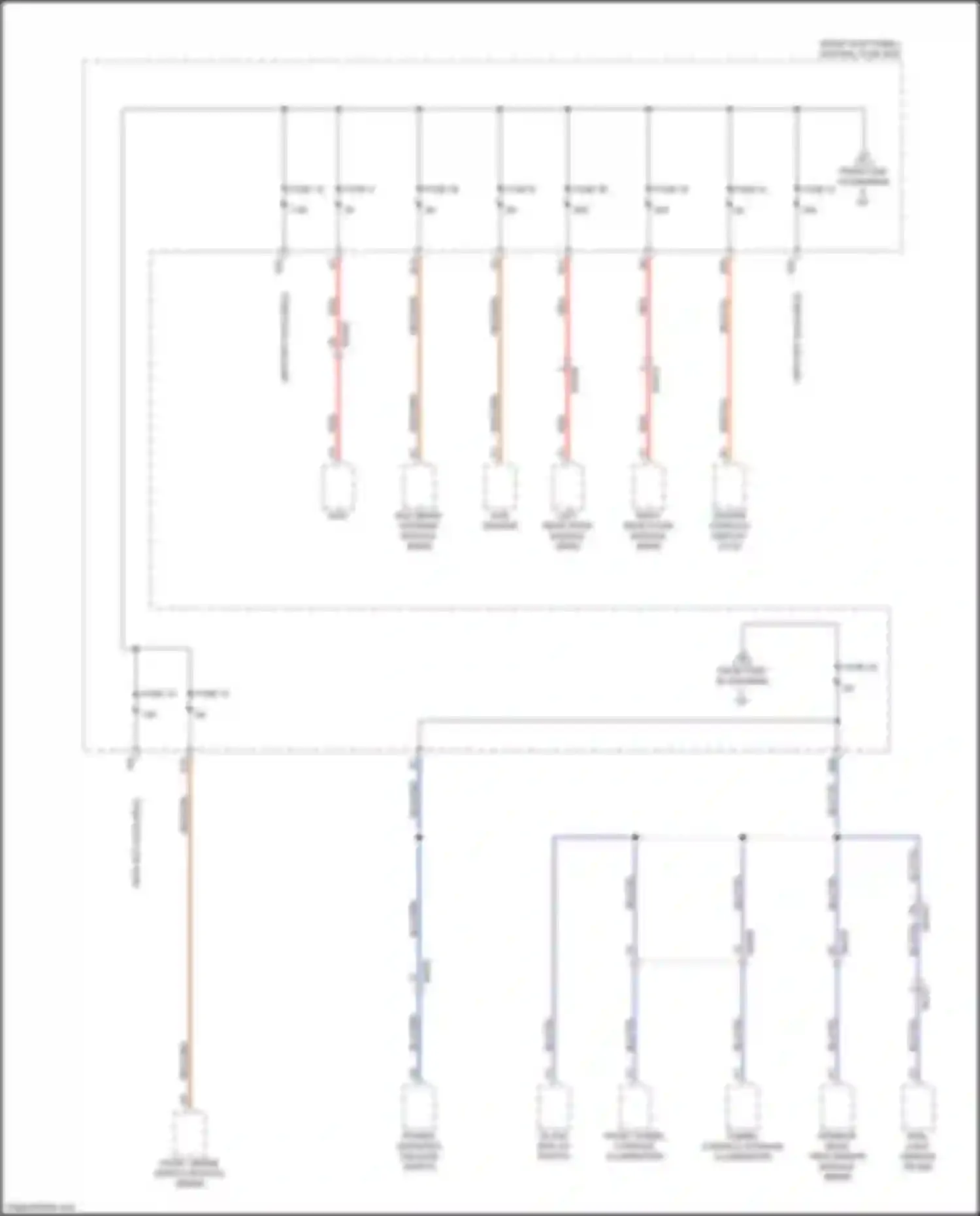 XC90 Volvo II (2014-2019): Power distribution circuit, except hybrid (9 of 9)
