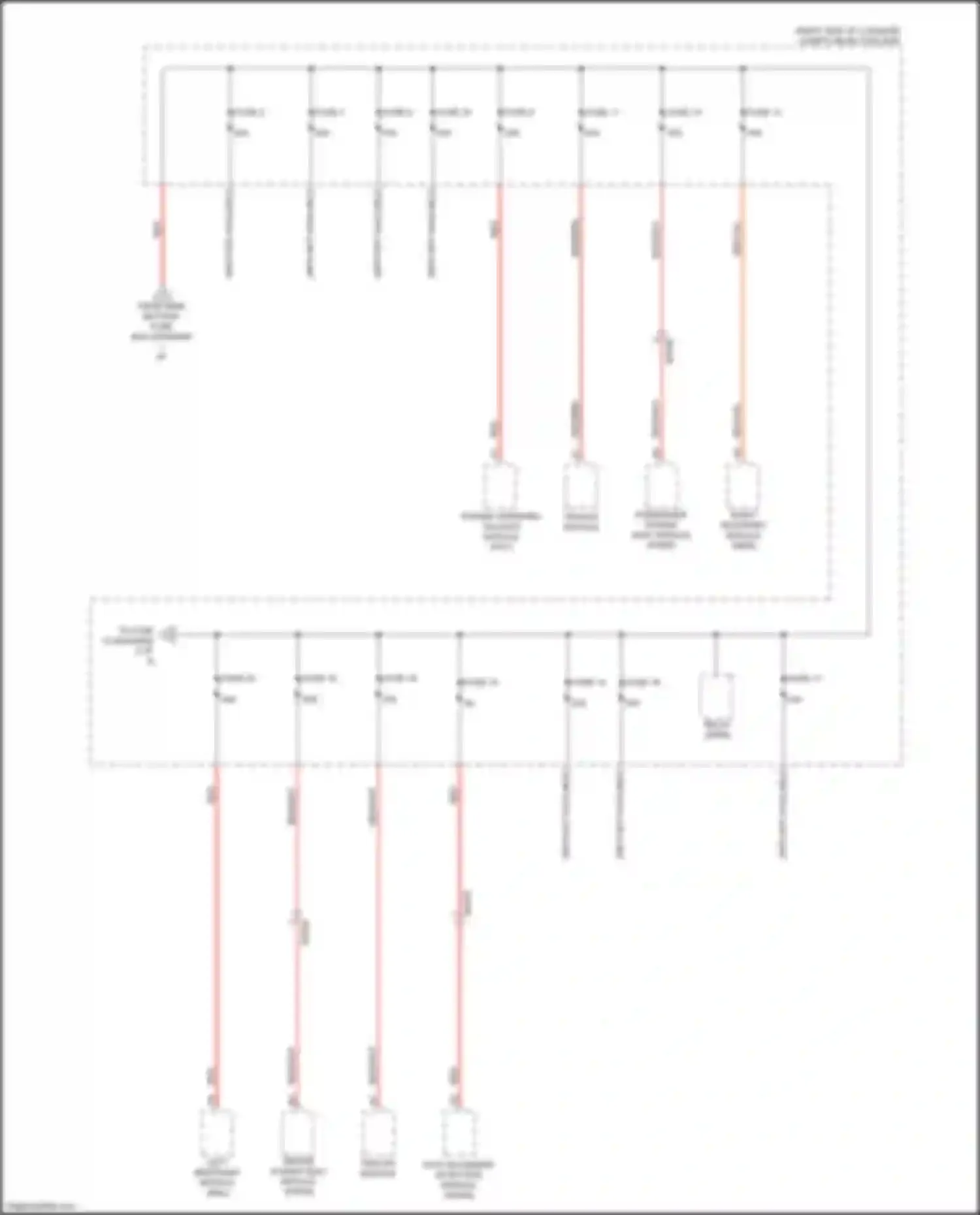 XC90 Volvo II (2014-2019): Power distribution circuit, hybrid (2 of 9)