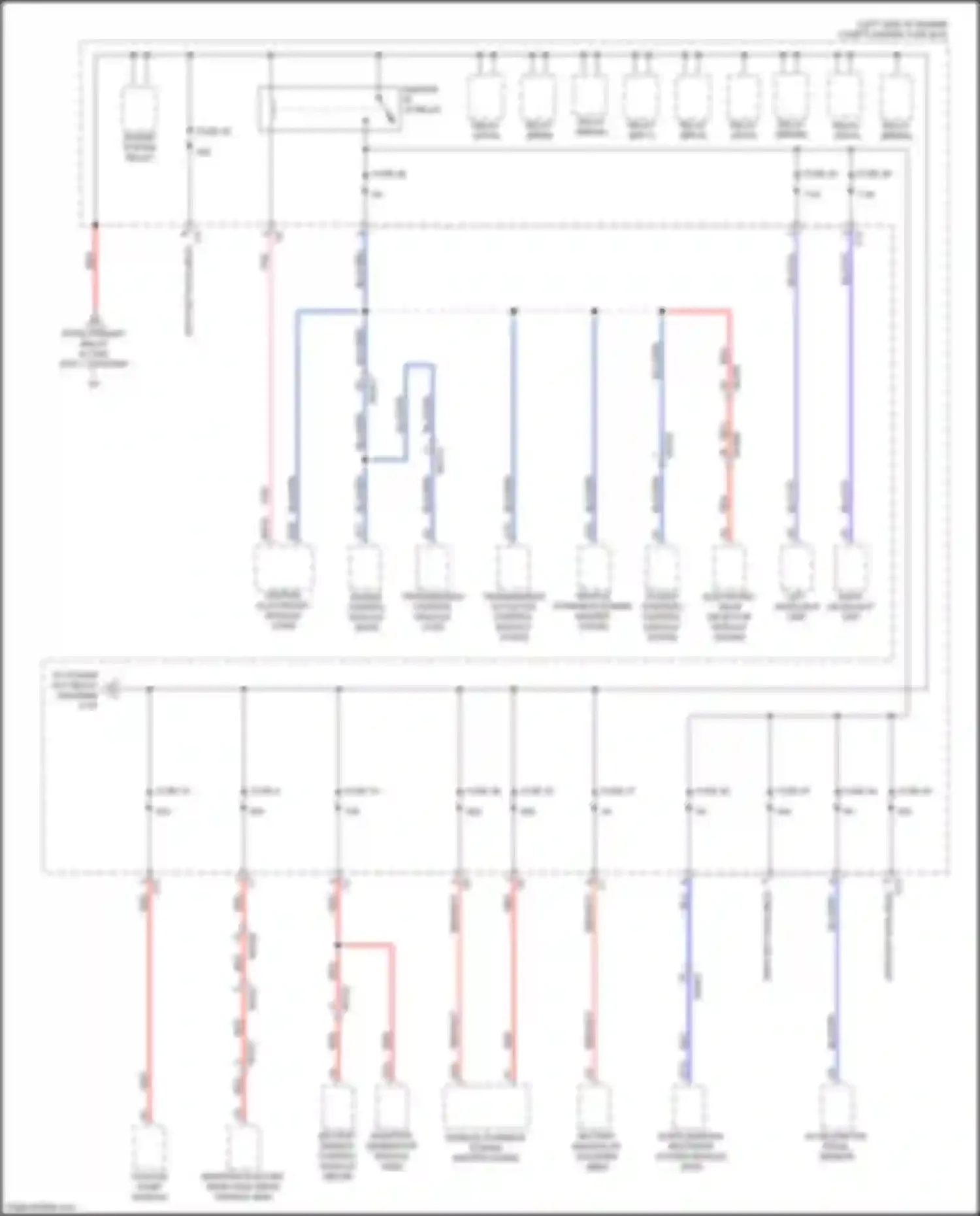 XC90 Volvo II (2014-2019): Power distribution circuit, hybrid (4 of 9)