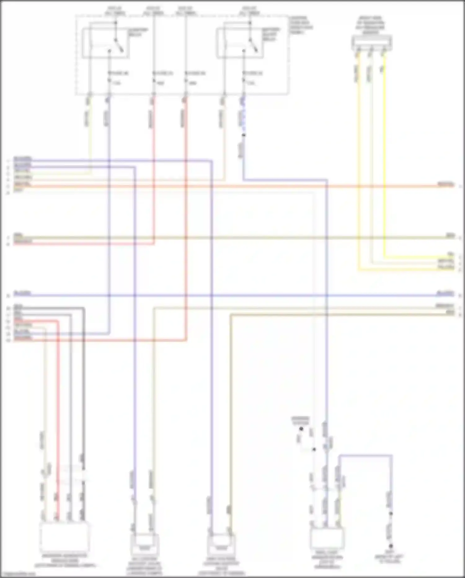 Wiring diagram blk for Volvo XC90 II (2014-2019) (65 of 92)