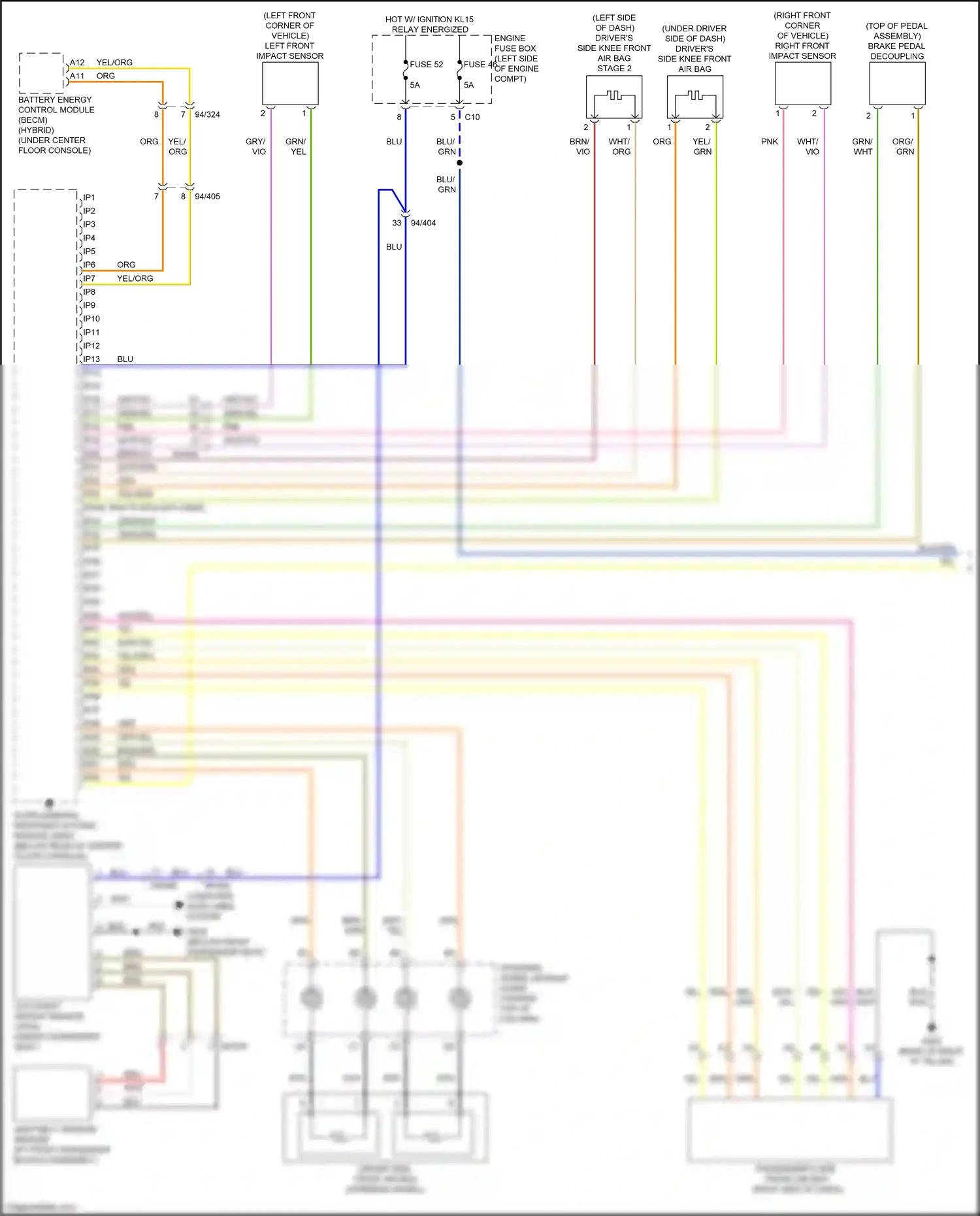 Wiring diagram blu for Volvo XC90 II (2014-2019) (27 of 57)