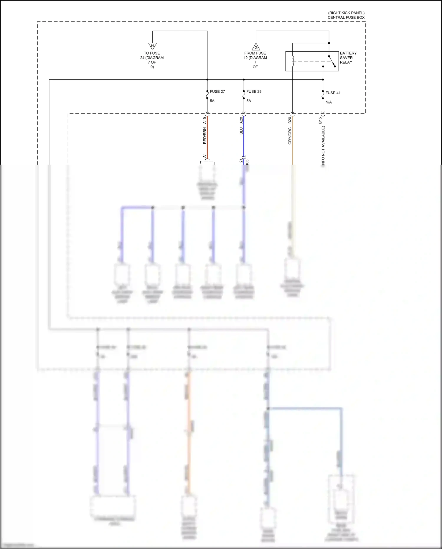 Wiring diagram blu for Volvo XC90 II (2014-2019) (23 of 57)