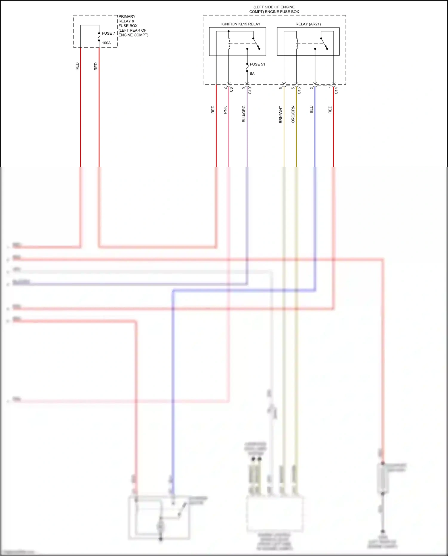 Wiring diagram blu for Volvo XC90 II (2014-2019) (26 of 57)