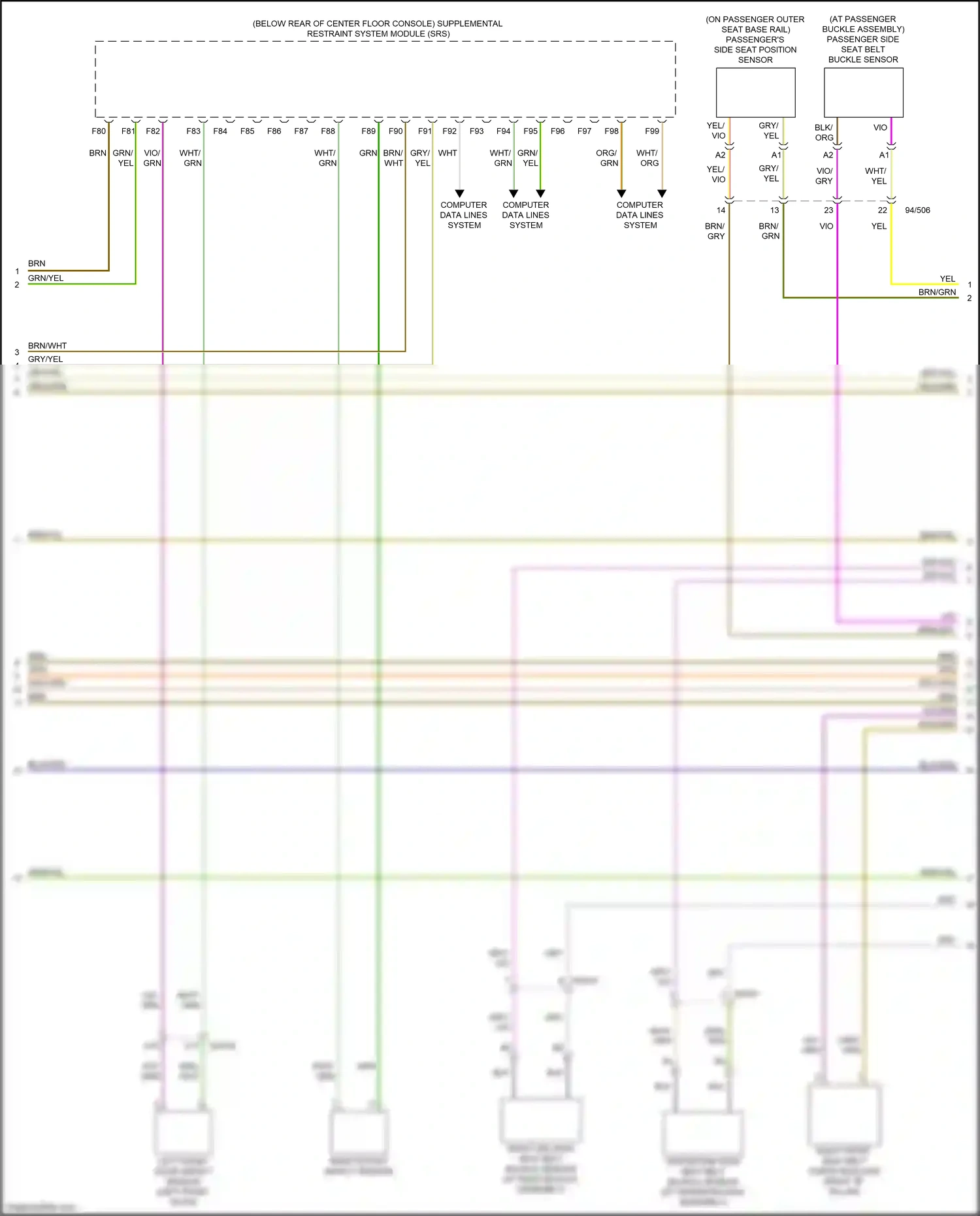 Wiring diagram brn for Volvo XC90 II (2014-2019) (30 of 81)
