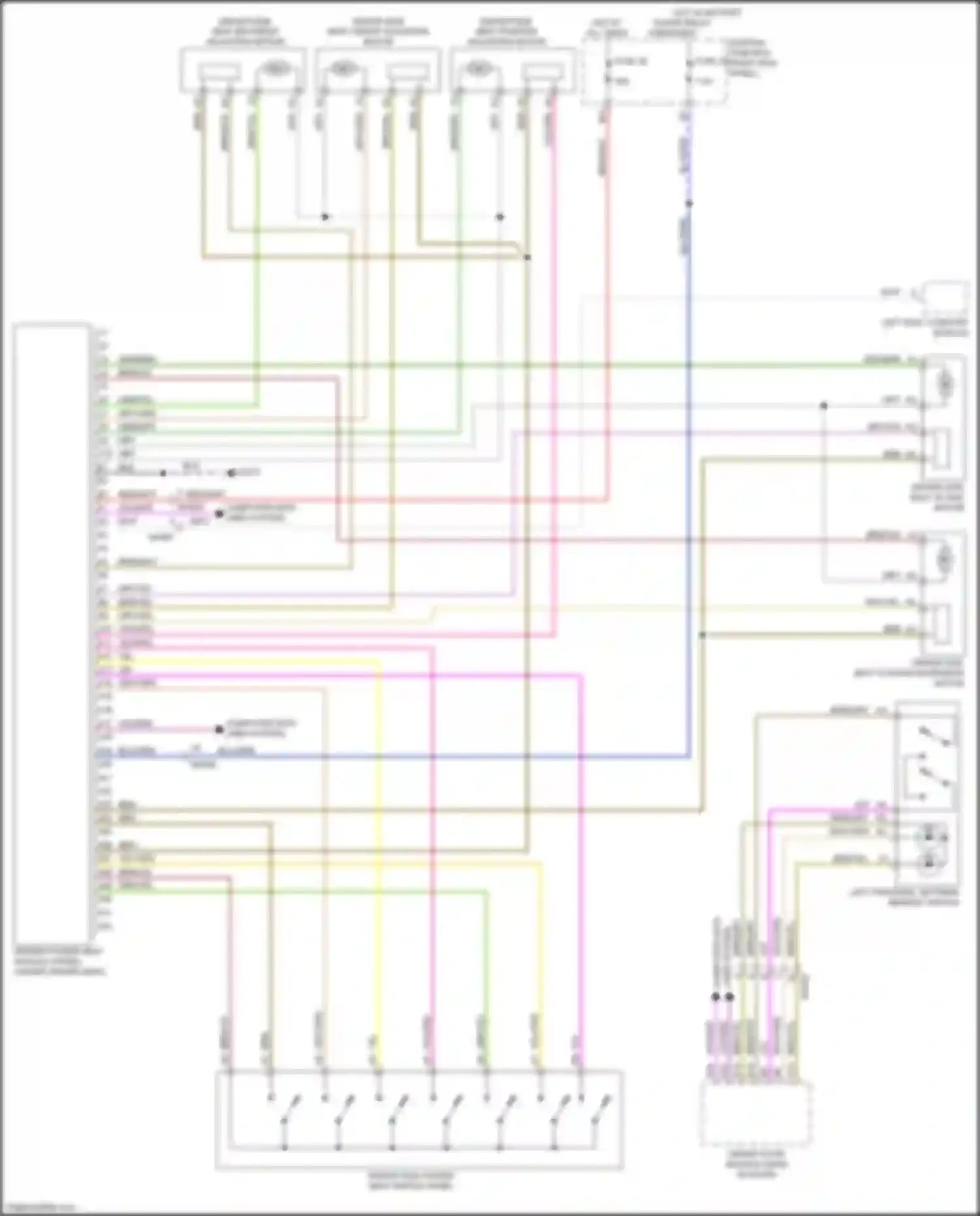 Wiring diagram computer data lines system for Volvo XC90 II (2014-2019) (25 of 63)