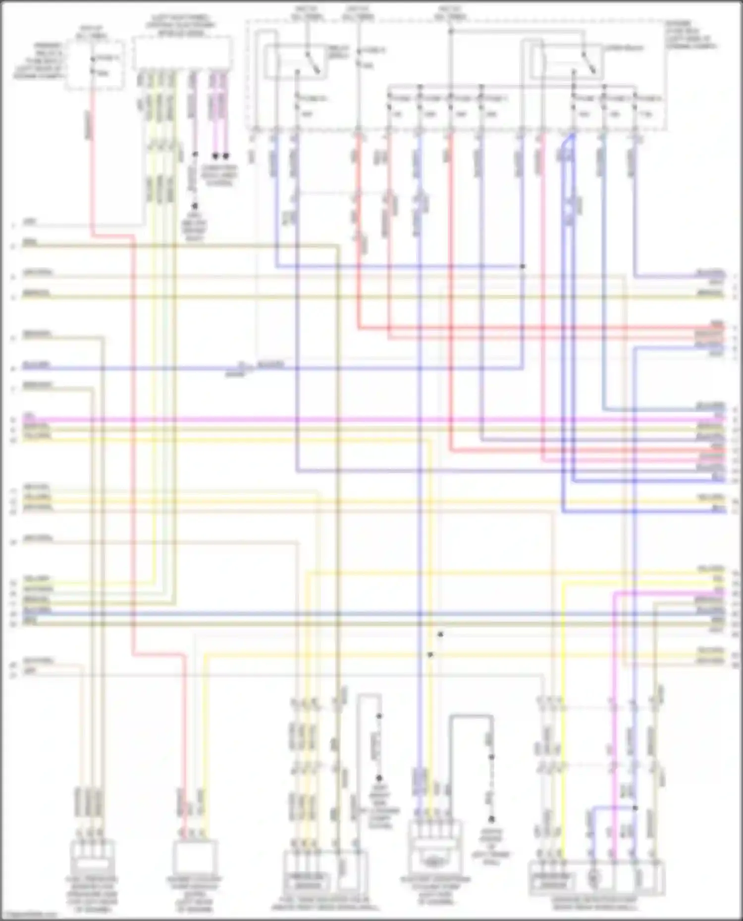 Wiring diagram computer data lines system for Volvo XC90 II (2014-2019) (62 of 63)