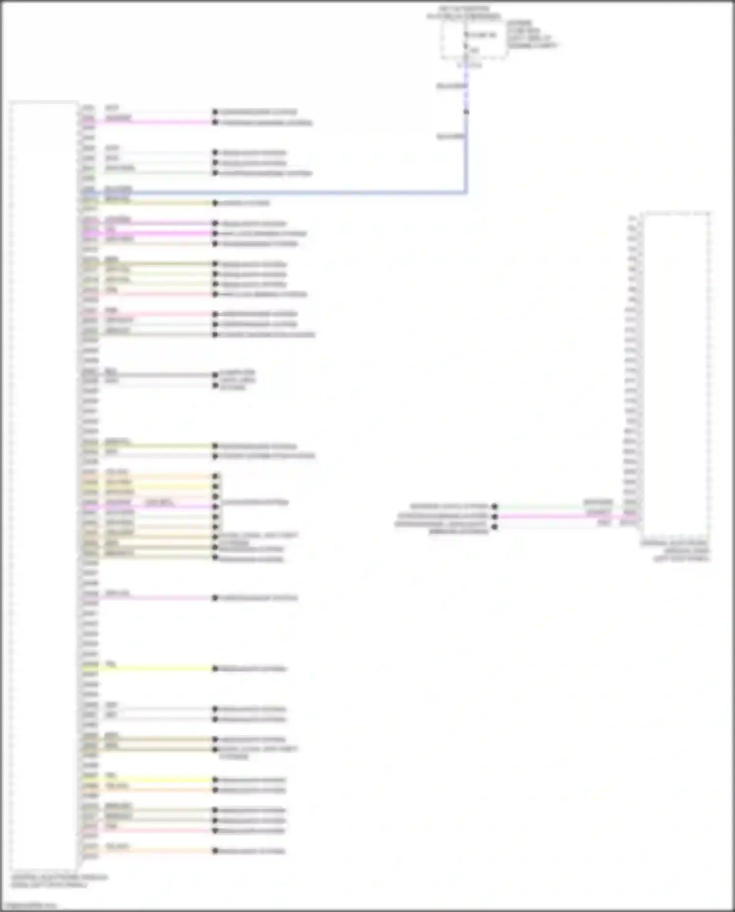 Wiring diagram computer data lines system for Volvo XC90 II (2014-2019) (57 of 63)