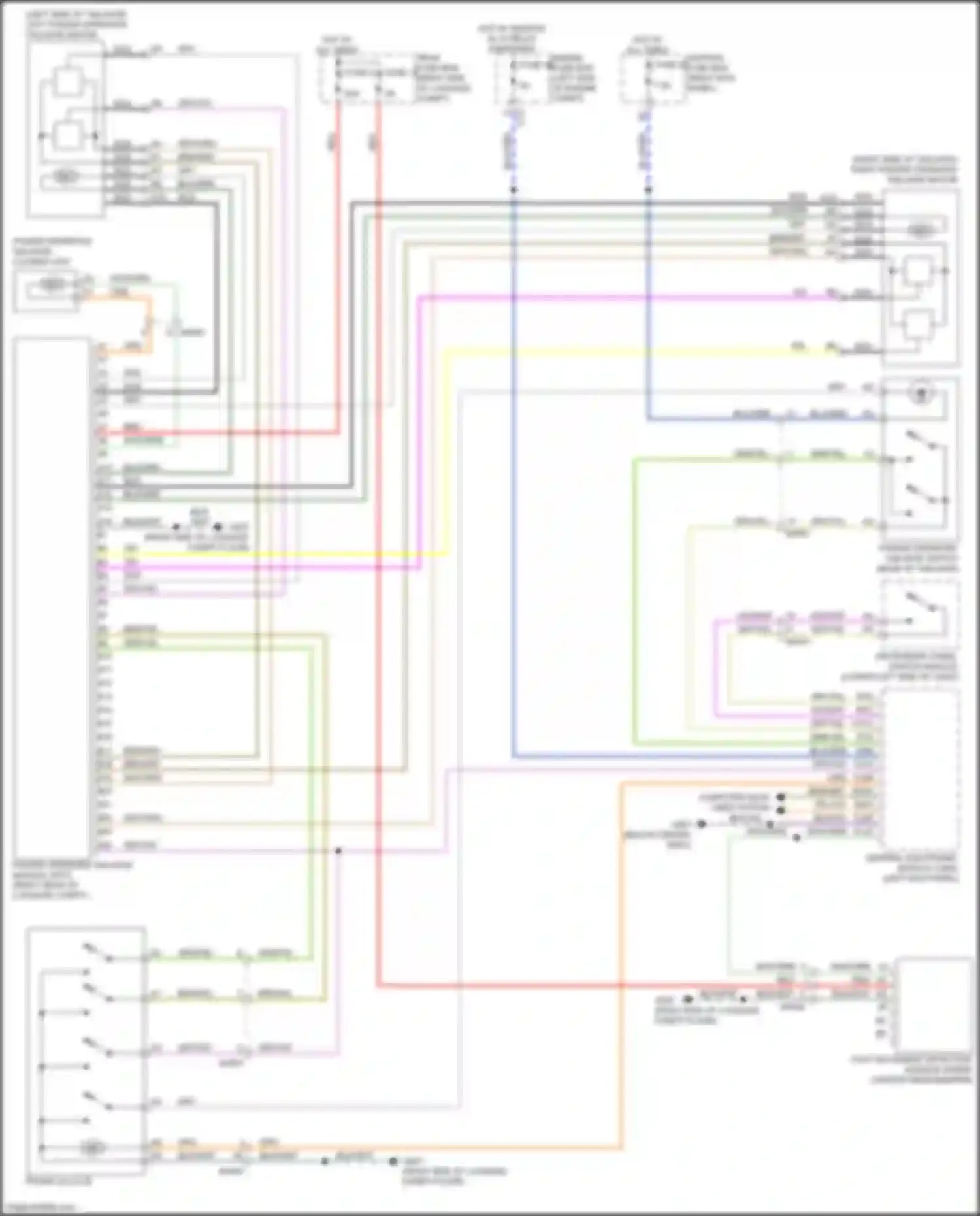 Wiring diagram computer data lines system for Volvo XC90 II (2014-2019) (48 of 63)