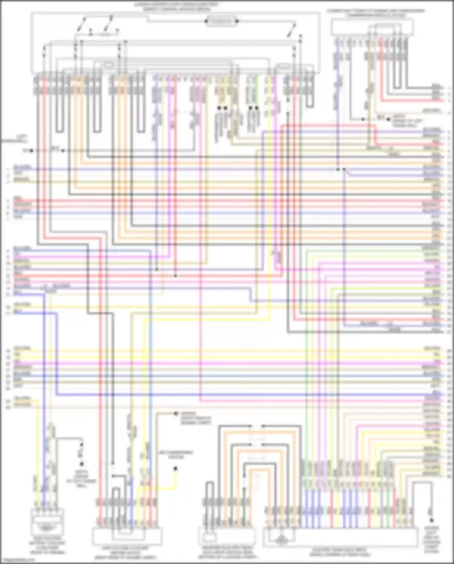 Wiring diagram data lines for Volvo XC90 II (2014-2019) (2 of 6)