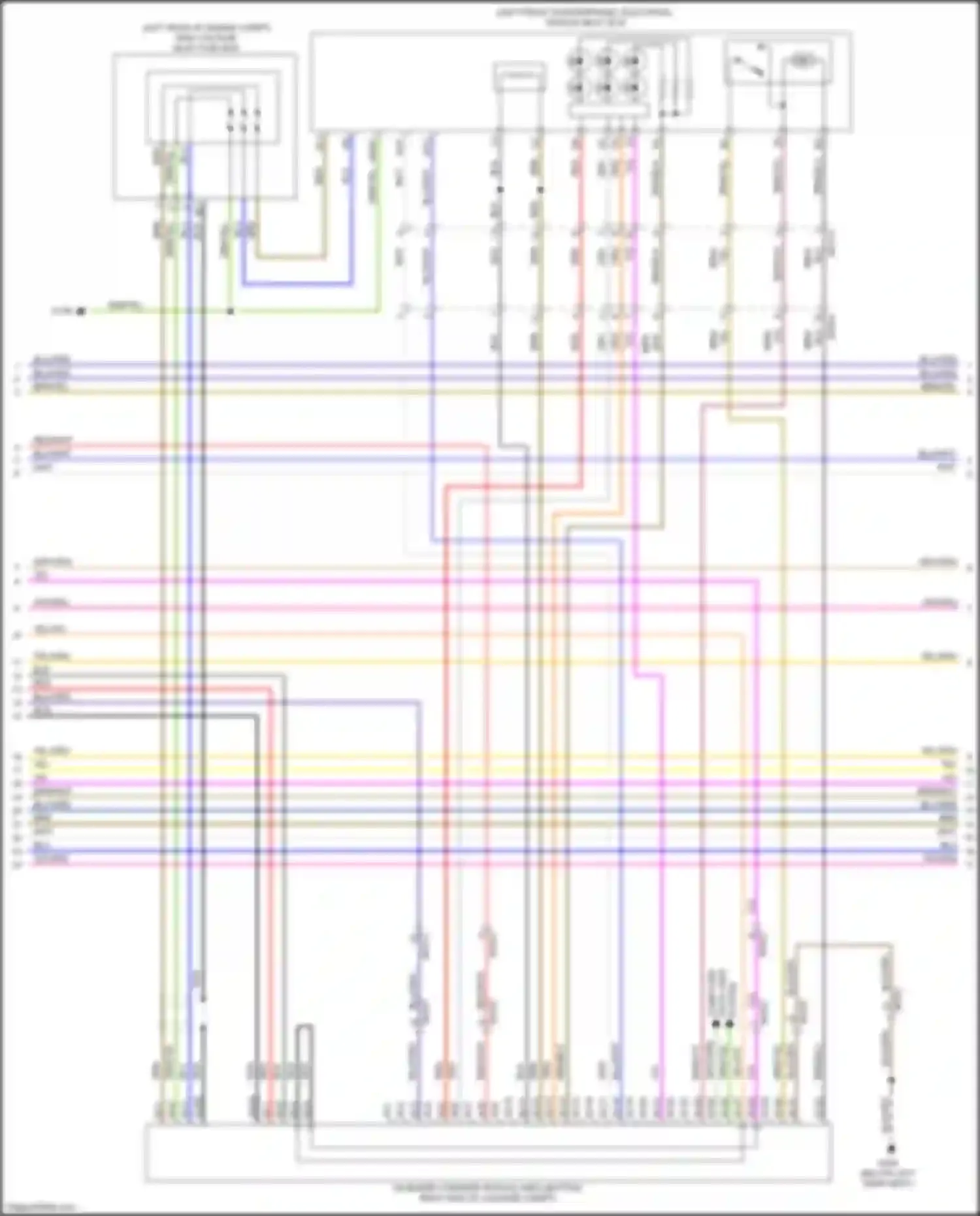 Wiring diagram data lines for Volvo XC90 II (2014-2019) (4 of 6)