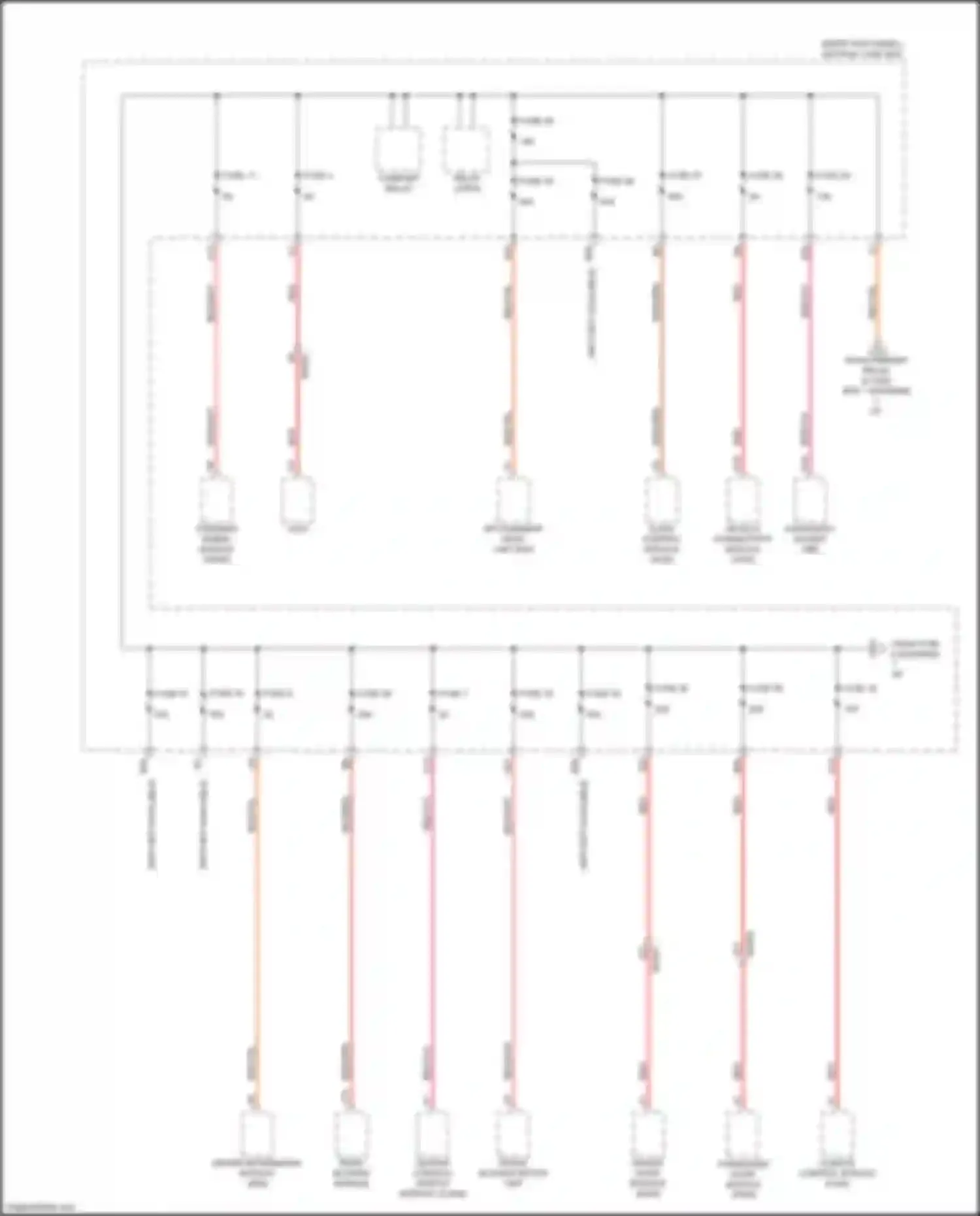 Wiring diagram diagnostic socket obd ii for Volvo XC90 II (2014-2019) (6 of 7)