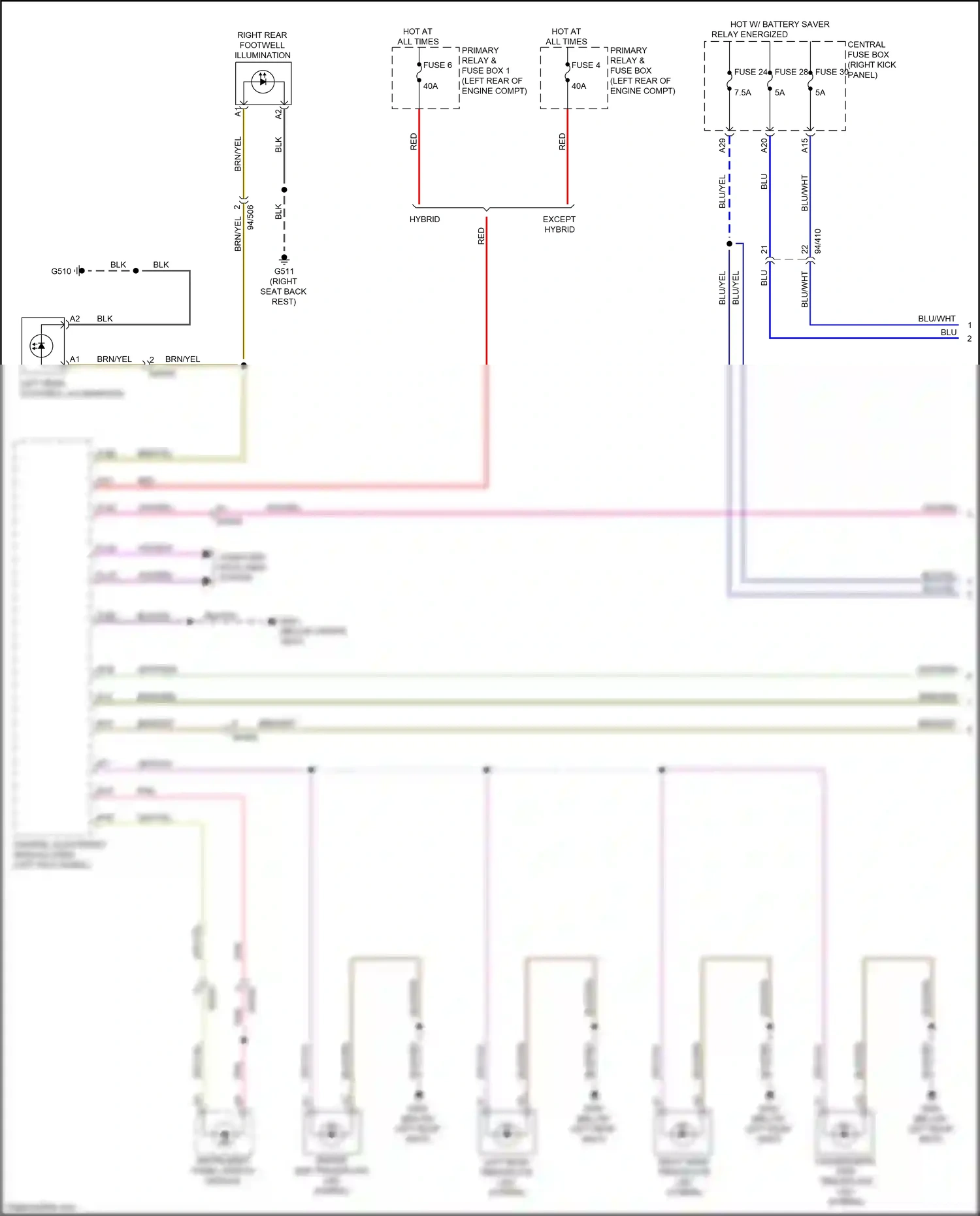 Volvo XC90 II (2014-2019) fuse 4 wiring diagram  (13 of 14)