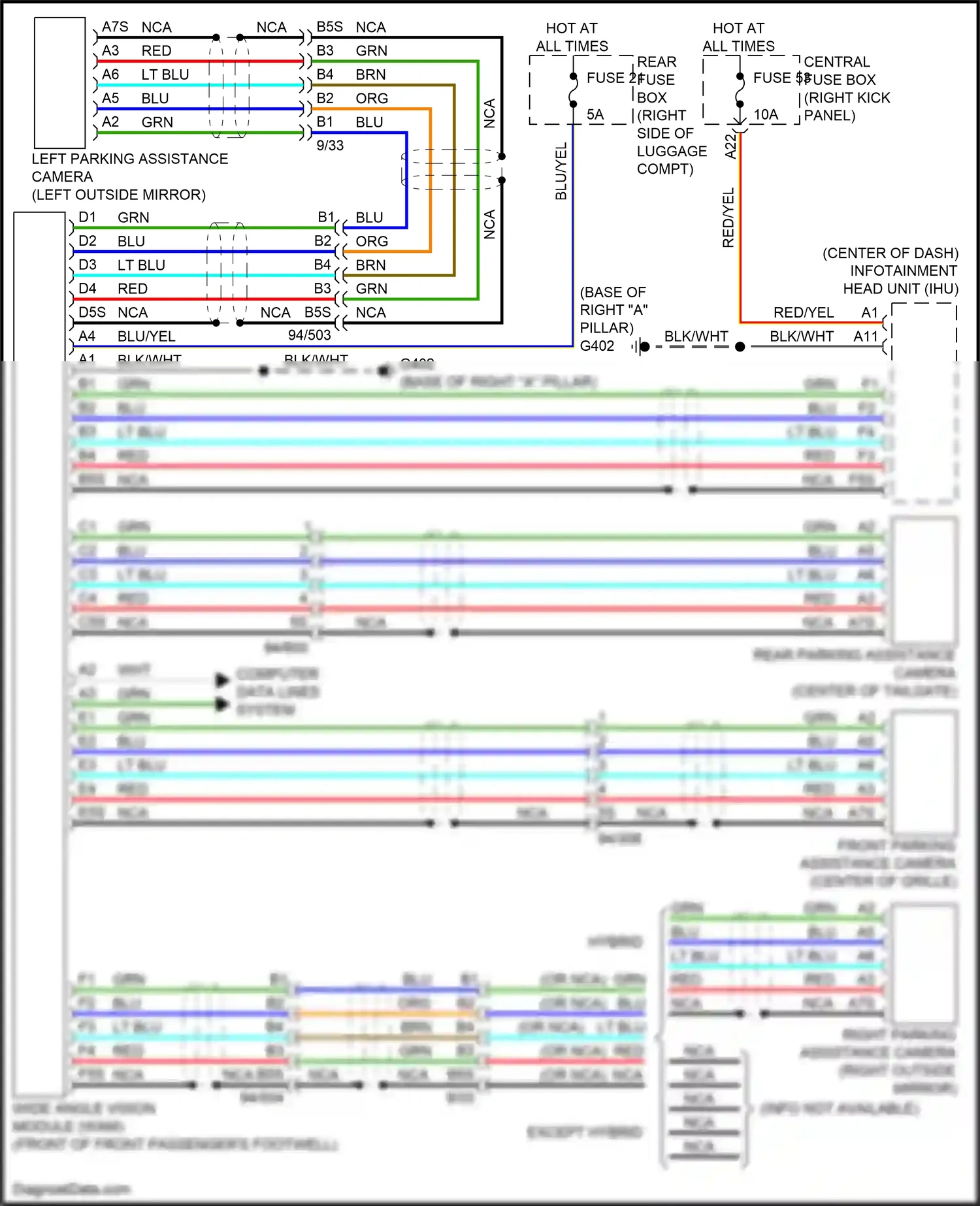 Wiring diagram lt blu for Volvo XC90 II (2014-2019) (2 of 3)