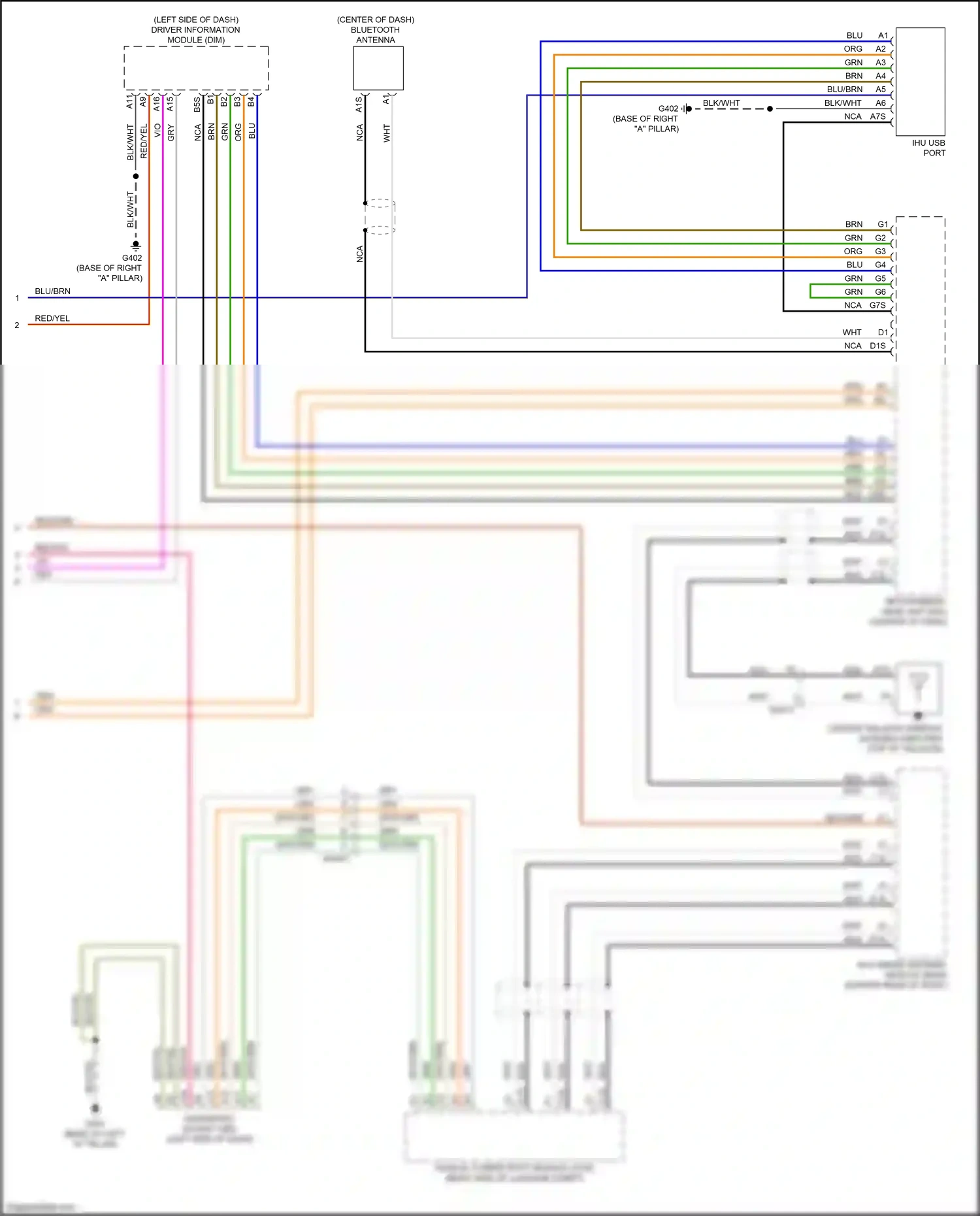 Wiring diagram nca for Volvo XC90 II (2014-2019) (10 of 40)