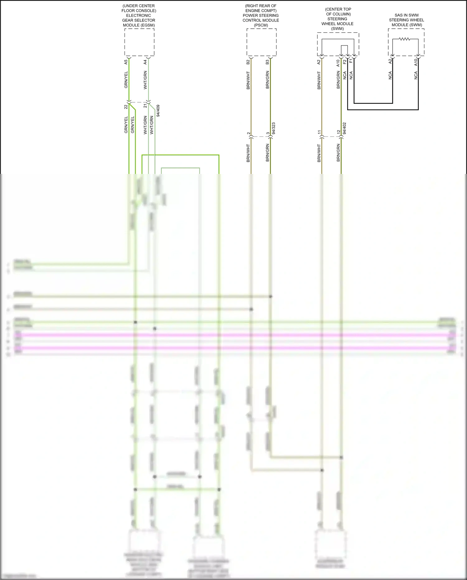 Wiring diagram nca for Volvo XC90 II (2014-2019) (4 of 40)