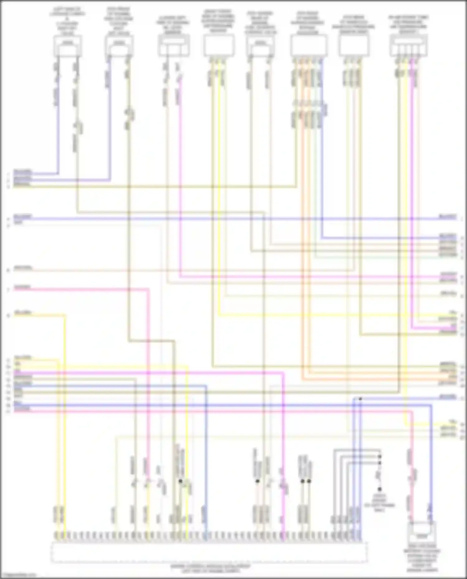 Wiring diagram supercharger bypass actuator for Volvo XC90 II (2014-2019) (2 of 3)
