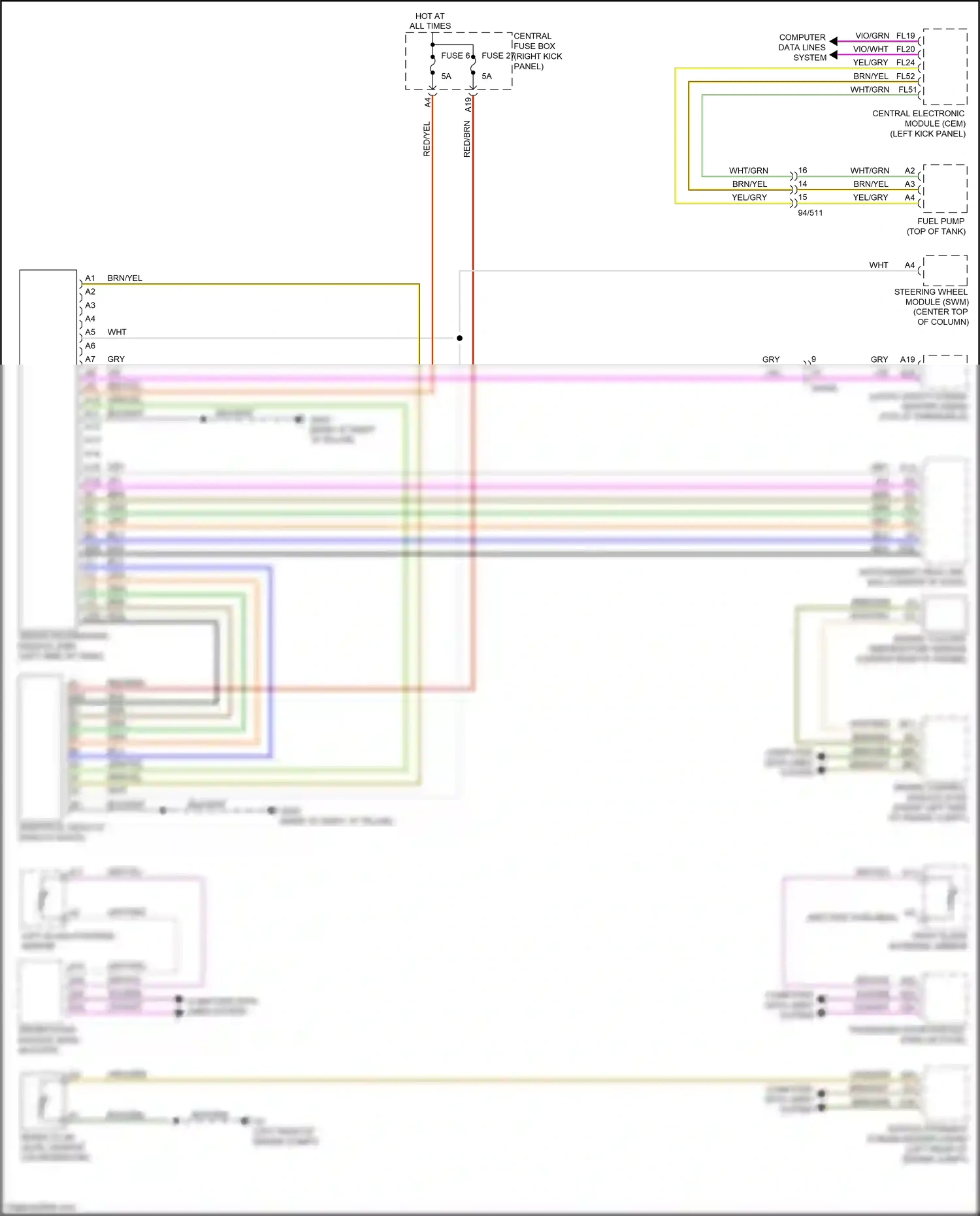 Wiring diagram vio for Volvo XC90 II (2014-2019) (27 of 76)