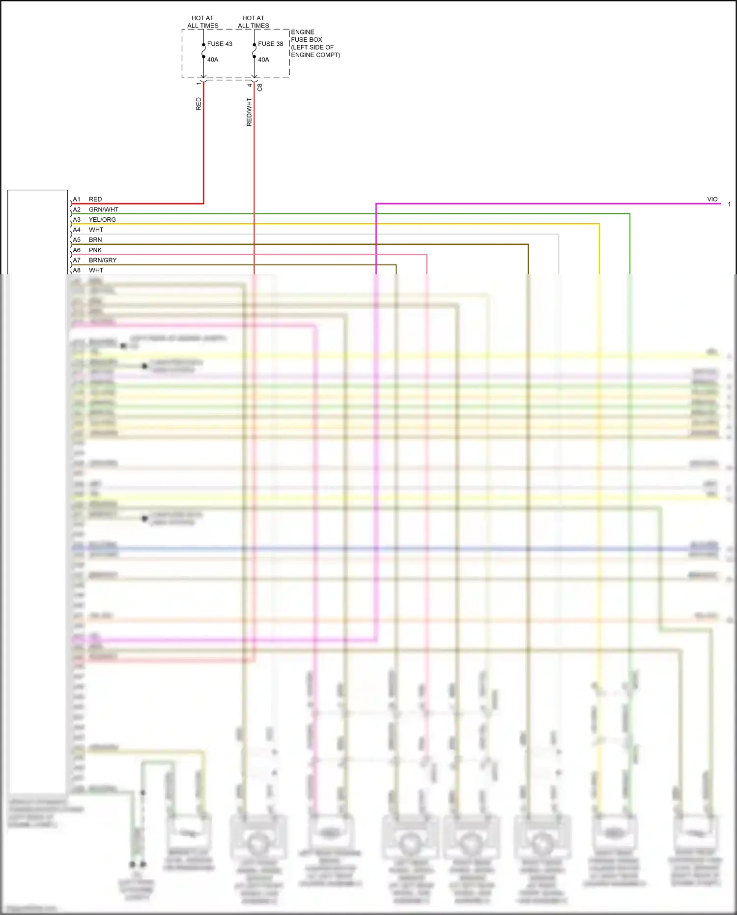 Wiring diagram vio for Volvo XC90 II (2014-2019) (21 of 76)