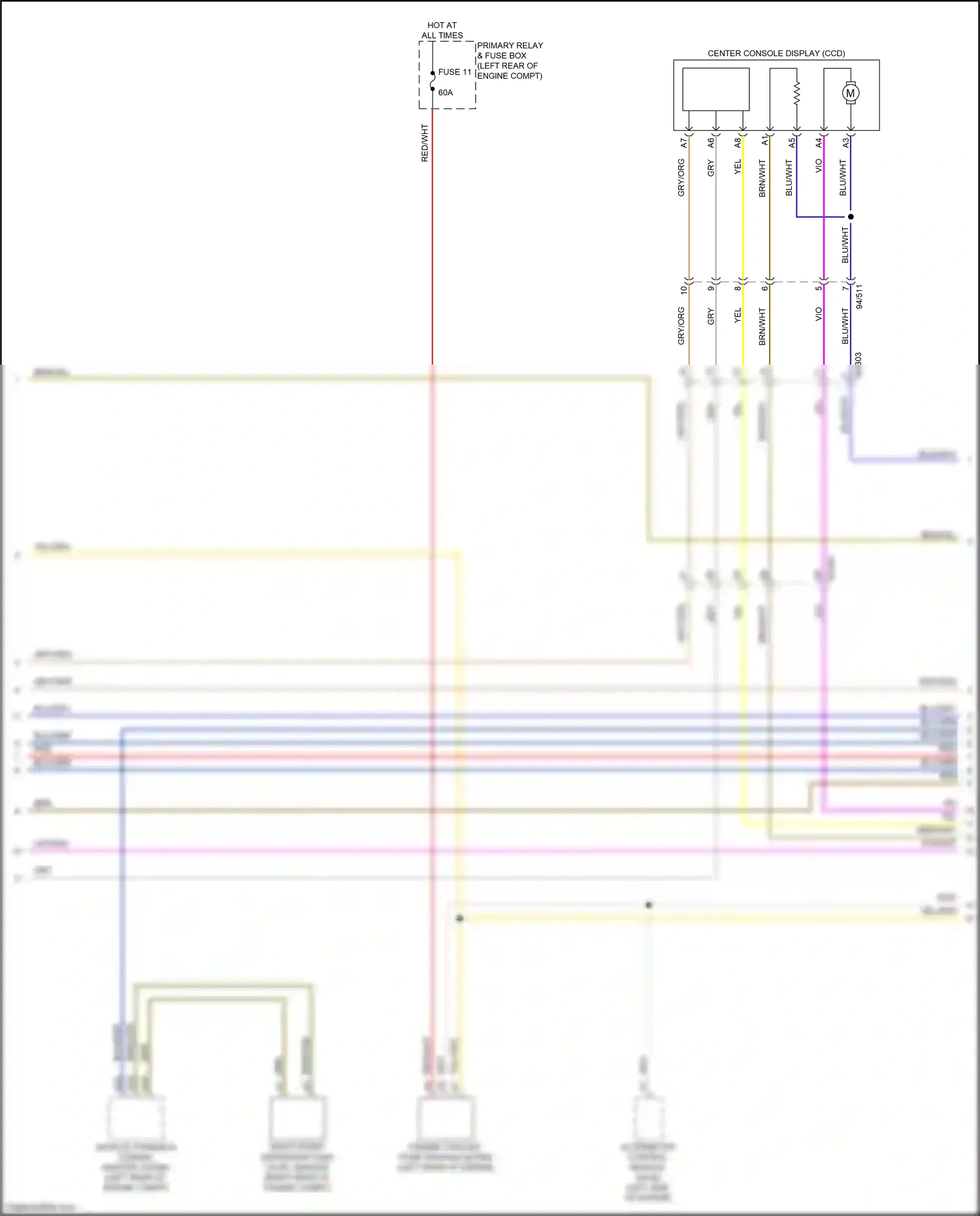 Wiring diagram vio for Volvo XC90 II (2014-2019) (73 of 76)