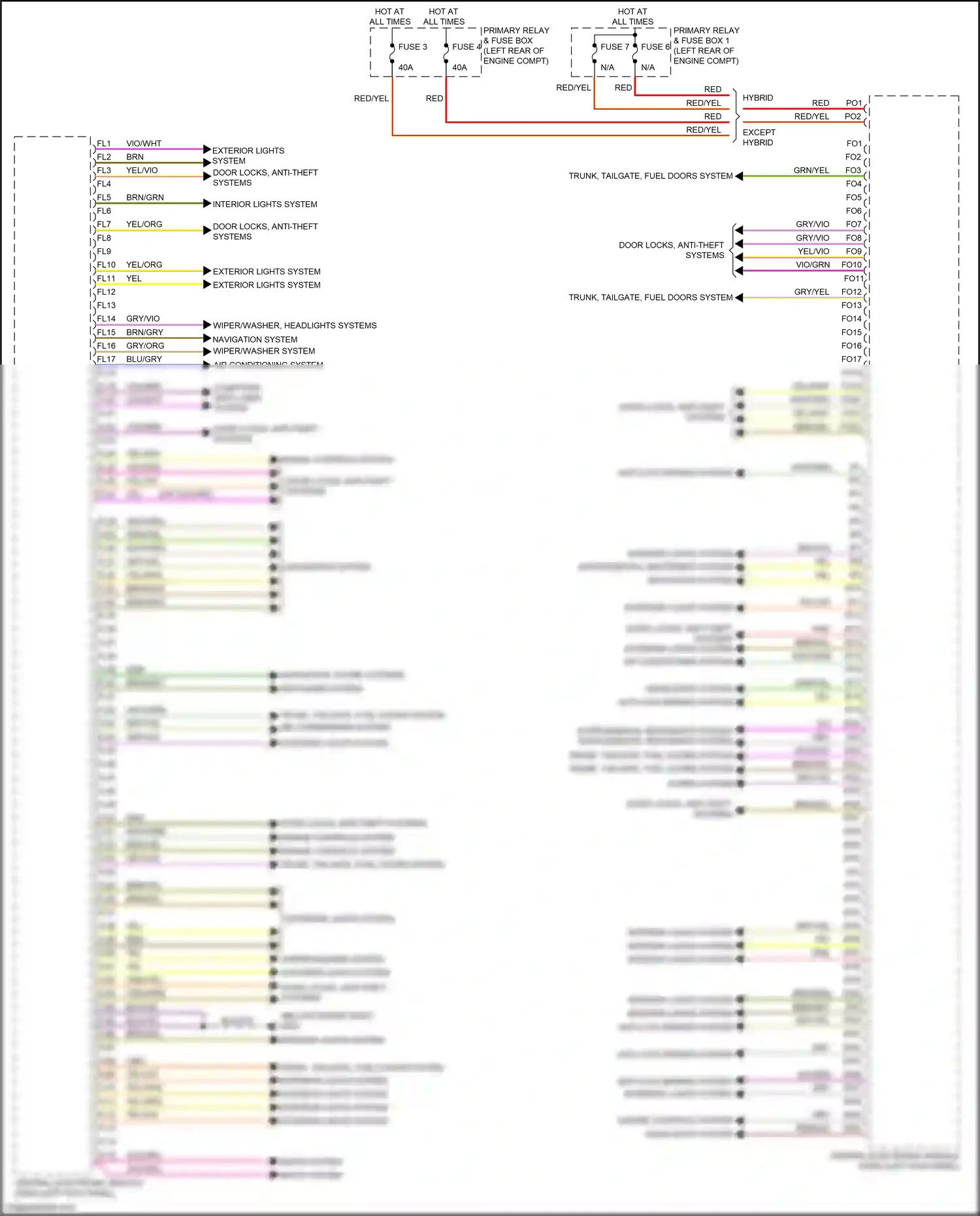 Wiring diagram vio/wht for Volvo XC90 II (2014-2019) (34 of 56)